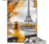 Puzzle Torre Eiffel per adulti da 1000 pezzi, giochi divertenti per famiglie, attività divertenti a casa, regalo di compleanno, regali da viaggio (50x75cm)