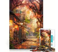 Puzzle "Tra gli alberi" da 1000 pezzi,gioco di logica,incastro perfetto,pezzi precisi,divertimento in famiglia,attività serale (50x75cm)