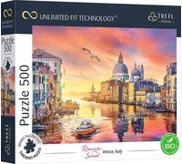 Trefl - Puzzle Tramonto romantico: Venezia, Italia - 500 Pezzi