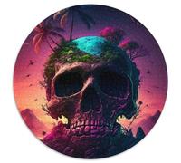 Puzzle "Tramonto sull'isola mistica" da 1000 pezzi per adulti, puzzle impegnativi per serate di giochi in famiglia, decorazione per la casa e regalo per allenare la mente (dimensioni 67,5x67,5 cm)