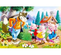 Puzzle Tre piccoli porcellini 60 pezzi
