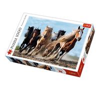 Puzzle Trefl 10446 1000 pezzi Galoppo di Cavalli Animali