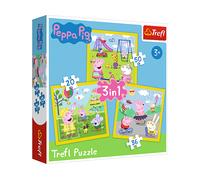 Puzzle TREFL 3 in 1 Happy Day