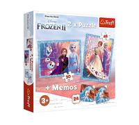 PUZZLE TREFL 30 e 48 Pezzi in Cartone per Bambini 3+ - Tema: Frozen II