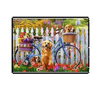 Trefl 37450 500 Elemente-Tierpuzzle, Hunde, DIY, Kreative Unterhaltung, Spaß, Klassische Puzzles für Erwachsene und Kinder ab 10 Jahren, Hundeabenteuer