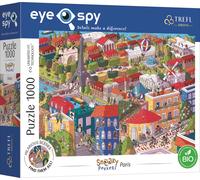Puzzle Trefl Eye-Spy Sneaky Peekers Parigi 1000 pezzi