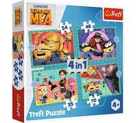 Puzzle trefl i, the Scoundrel 4: The Crazy Mimons 4in1 (35,48,54,70 pe