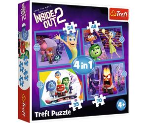 Puzzle trefl In the Head 2: Emotions Rule 4in1 (35,48,54,70 pezzi) 1 S