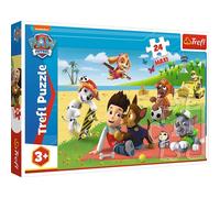 Puzzle Trefl PAW PATROL Maxi 24 pezzi - Divertimento sul tappeto