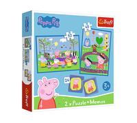 Puzzle e memory Peppa Pig Radosne Chwile