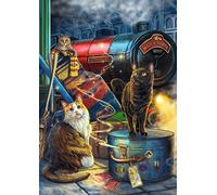 Puzzle TREFL Premium Plus Collezione Magica: Witchwood Express 1000 pezzi