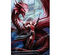 Puzzle TREFL Premium Plus Fantasy: Mago Scarlatto 1000 pezzi