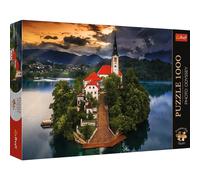 Puzzle TREFL Premium Plus Photo Odyssey - Lago di Bled, 1000 pezzi