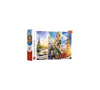 Puzzle Trefl Rosso da 4000 pezzi - Viaggio in Europa