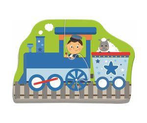 Puzzle trefl trasporto bambini 4x2 pezzi 1 St