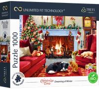 Puzzle TREFL UFT tempo di Natale - sognando l’inverno, 1000 pezzi