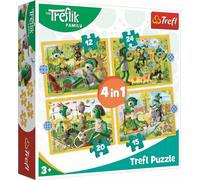 Puzzle Treflíci: Divertimento 4v1