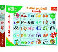 Puzzle Treflíci imparano l'alfabeto 30 pezzi