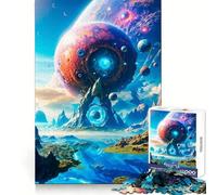 Puzzle triangolare a portale da 1000 pezzi per ragazzi, gioco di logica e abilità, rilassante, taglio preciso, regalo di Natale (50x75cm)