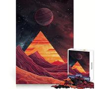 Puzzle triangolare Stellar per ragazzi, 1000 pezzi, gioco intelligente per il tempo libero, taglio preciso, regalo stagionale 38x26cm