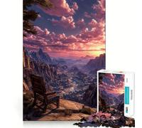 Puzzle "Trono di Polvere" per adulti, 1000 pezzi, gioco stimolante per la mente, divertimento tranquillo, taglio preciso, decorazione da parete 38x52cm