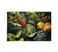 Puzzle tropicale in legno per adulti con foglie di palma della foresta pluviale 1000 pezzi per la festa visiva perfetta! 1000 pezzi
