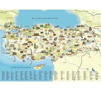 Puzzle Turchia: Mappa Culturale 260 pezzi
