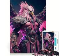 Puzzle "Uccello Rosa del Cielo" da 1000 pezzi per adulti, gioco di logica, regalo, divertimento lento, taglio preciso, regalo elegante (50x75cm)
