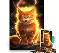 Puzzle Ultimate Cat Power Up da 1000 pezzi,gioco creativo per lo sviluppo delle abilità,incastro perfetto,nessun pezzo si stacca,attività per rafforzare il legame tra amici e persone care (38x52cm)