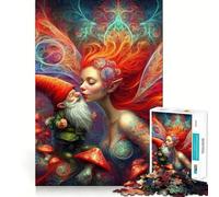 Puzzle "Un bacio incantatore" per adolescenti,1000 pezzi,gioco di abilità mentale,taglio laser per un incastro perfetto,momento di tranquillità,esercizio mentale a casa (38x52cm)