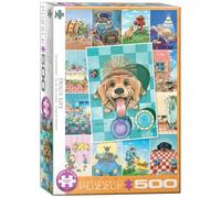 Puzzle - Una Vita Da Cane Di Gary Patterson - 500 Pezzi