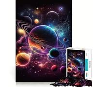 Puzzle "Un'avventura intergalattica" da 1000 pezzi,divertente gioco di simulazione cognitiva,pezzi ad incastro perfetti,regalo di compleanno,rompicapo (38x26cm)