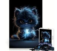 Puzzle Unfluffy Thunder Monster da 1000 pezzi, esercizio di logica, rilassante, bordi netti, regalo festivo (38x52cm)
