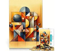 Puzzle unico a composizione limitata da 1000 pezzi per adulti,gioco di memoria,incastro perfetto,senza spazi vuoti,attività rilassante per la pausa mentale (38x52cm)
