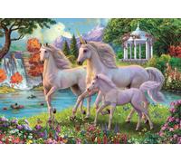 Puzzle Unicorni alla cascata 180 pezzi