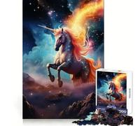 Puzzle Unicorno nella Nebulosa Cosmica, 1000 pezzi, per adolescenti, stimolante per la mente, ideale per il relax e il divertimento, perfetto come regalo di Natale (38x26cm)