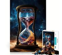 Puzzle "Universo del Tempo" da 1000 pezzi,gioco creativo per sviluppare le capacità di incastro,pezzi che non si staccano,attività per rafforzare i legami affettivi (38x52cm)