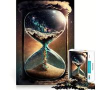 Puzzle "Universo del Tempo" da 1000 pezzi,gioco di abilità mentale,incastro stabile,parti che non si spostano,passatempo divertente per i lunghi weekend (38x26cm)
