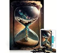 Puzzle "Universo del Tempo" da 1000 pezzi,gioco di memoria,taglio di precisione,attività creativa interattiva per stimolare la mente a casa (38x52cm)