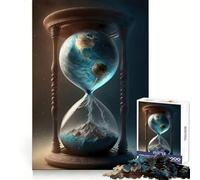 Puzzle "Universo del Tempo" da 1000 pezzi per adolescenti, ideale per lo sviluppo delle capacità cognitive, divertimento senza stress, tagli precisi e come regalo speciale (38x26cm)