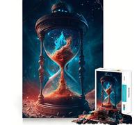 Puzzle Universo del Tempo per adulti,1000 pezzi,gioco di memoria per allenare la mente,taglio laser per un incastro perfetto, alleviare lo stress (38x52cm)