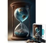 Puzzle "Universo del Tempo" per ragazzi,1000 pezzi,gioco di potenziamento mentale,pezzi di dimensioni uniformi e precisi,attività divertente per tutta la famiglia (38x26cm)