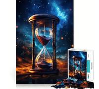 Puzzle "Universo del Tempo" per ragazzi,1000 pezzi,gioco di potenziamento mentale,pezzi di dimensioni uniformi e precisi,attività divertente per tutta la famiglia (38x26cm)