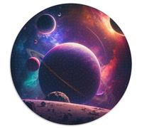 Puzzle Universo Pianeta per Adulti da 1000 Pezzi, Puzzle Fai da Te per Adulti, Rompicapo Impegnativo, Gioco Perfetto per Famiglie o Regalo Decorativo (67,5x67,5 cm)