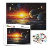 Puzzle Universo Puzzle 3000 Pezzi Paesaggio, Adulti e Adolescente Divertente Giocattolo per Giocare, Impegnativi Impossibile Jigsaw con Poster e Borsa Chiusa per Decorazioni Casa Parete Regalo O-1