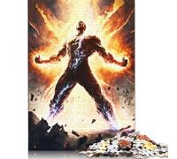Puzzle "Uomo Dio Esplosione" 520 pezzi per adulti, sfida relax, puzzle difficili per bambini dai 12 anni in su, 520 pezzi (52x38 cm)