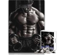 Puzzle "Uomo sexy con addominali scolpiti" da 1000 pezzi per adolescenti, gioco educativo per lo sviluppo delle competenze, regalo perfetto per momenti speciali, dimensioni 38x26cm