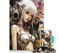 Puzzle Urban Girl V da 1000 pezzi,gioco interattivo Think Boost,incastro perfetto,nessun pezzo si stacca,sfida cerebrale per la casa (50x75cm)