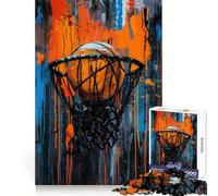 Puzzle Urban Slam Dunk da 1000 pezzi, stimolante per la destrezza mentale, ideale per un gioco rilassante, con incastri perfetti e un regalo perfetto (50x75cm)