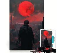 Puzzle Urban Sunset da 1000 pezzi,gioco di abilità mentale,incastro stabile,parti che non si spostano,passatempo divertente per i lunghi weekend (50x75cm)